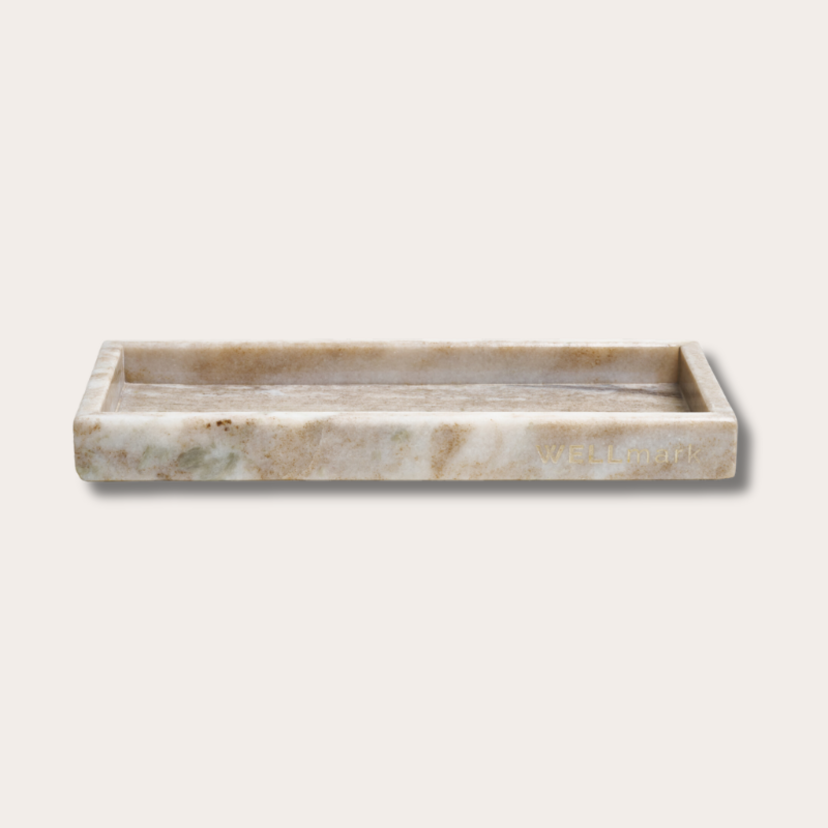 Marmeren tray - beige