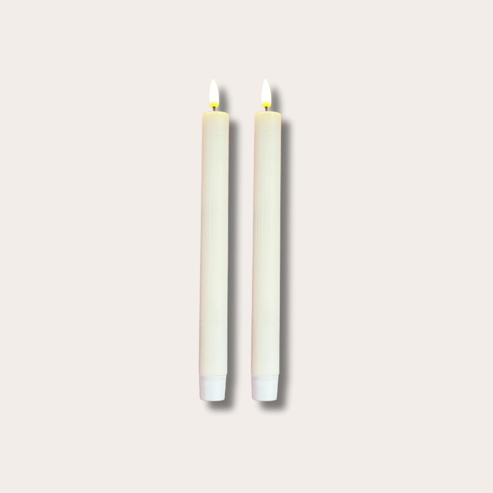 Dinerkaarsen led - cream