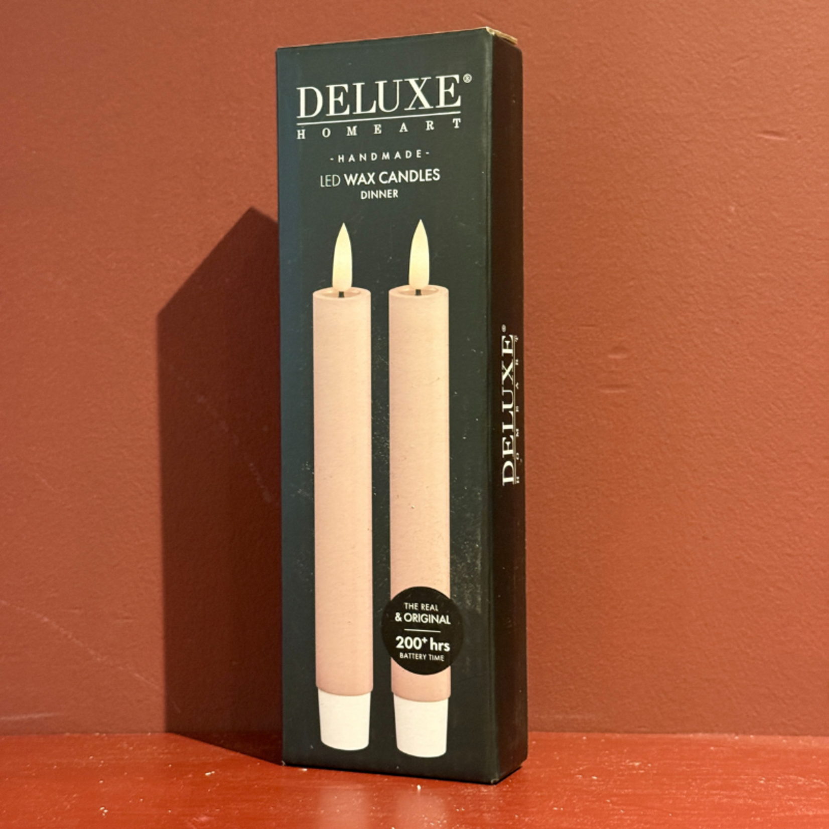 Dinerkaarsen led - cream
