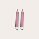 Dinerkaarsen led - magenta