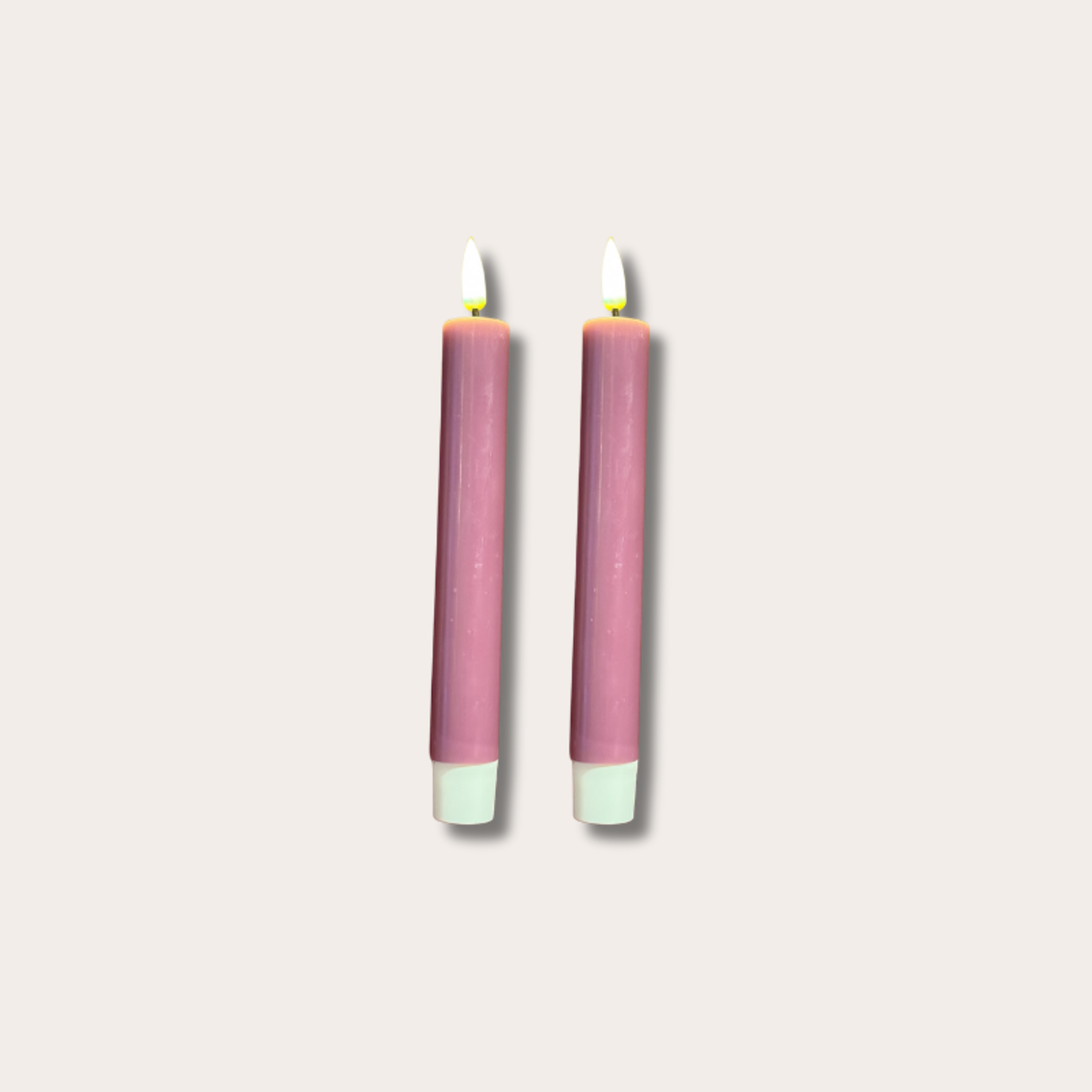 Dinerkaarsen led - magenta