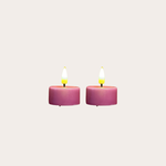 Waxinelichtjes led - magenta