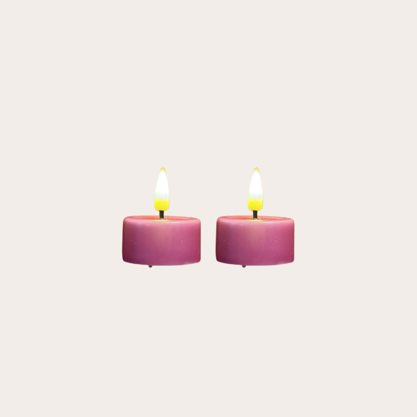 Waxinelichtjes led - magenta
