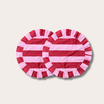 Placemat - Darcy - Roze/rood (set van 2)