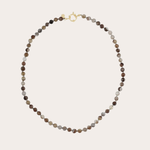Fijne gemstone ketting / agaat-mêlée