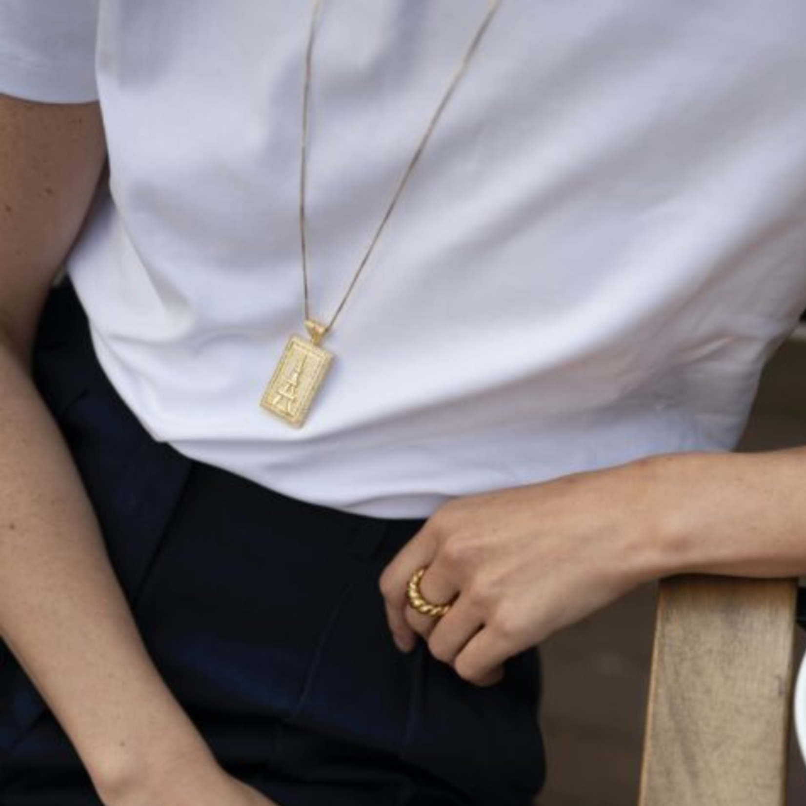Lange ketting “Paris”