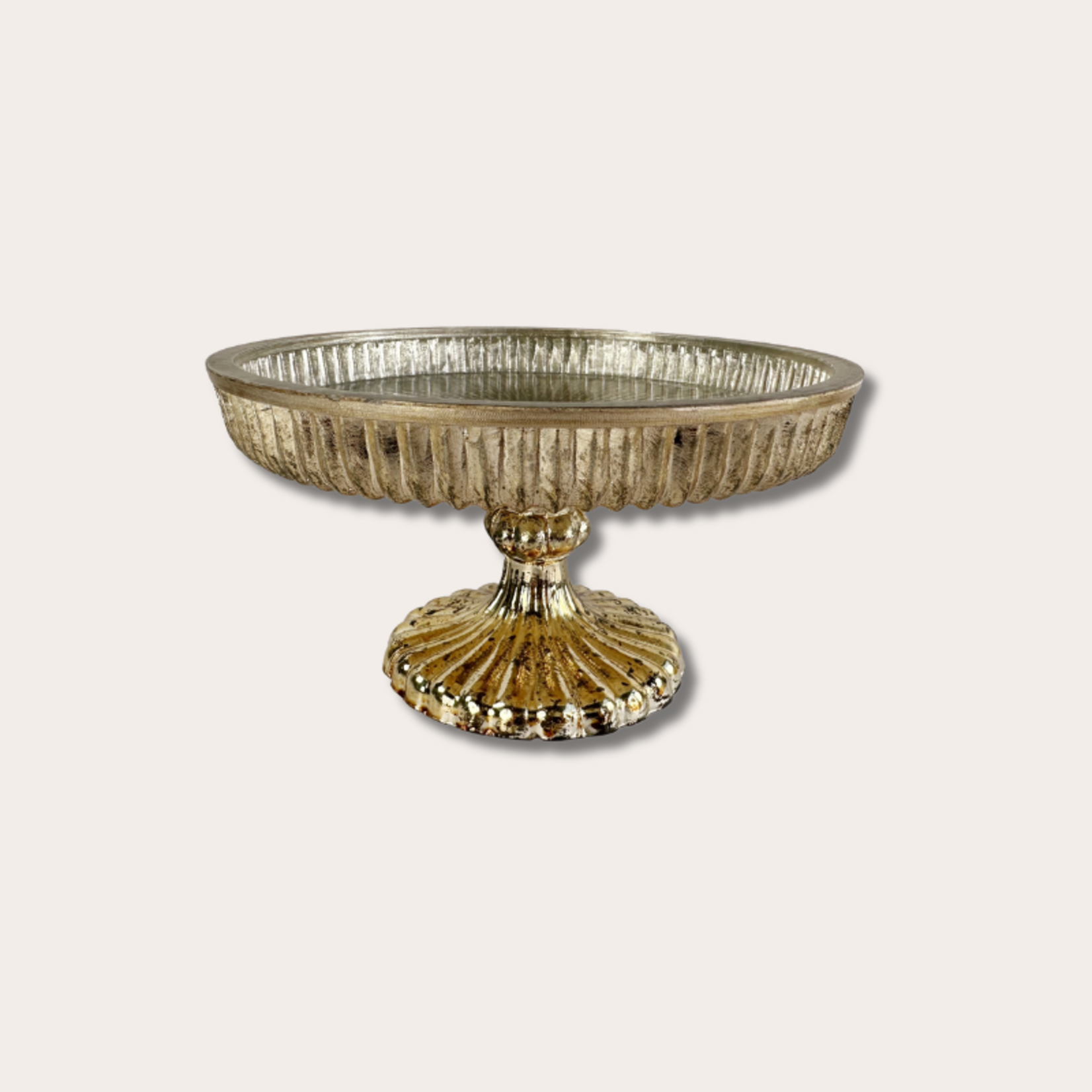 Etagere - lovi, antiek zilver M