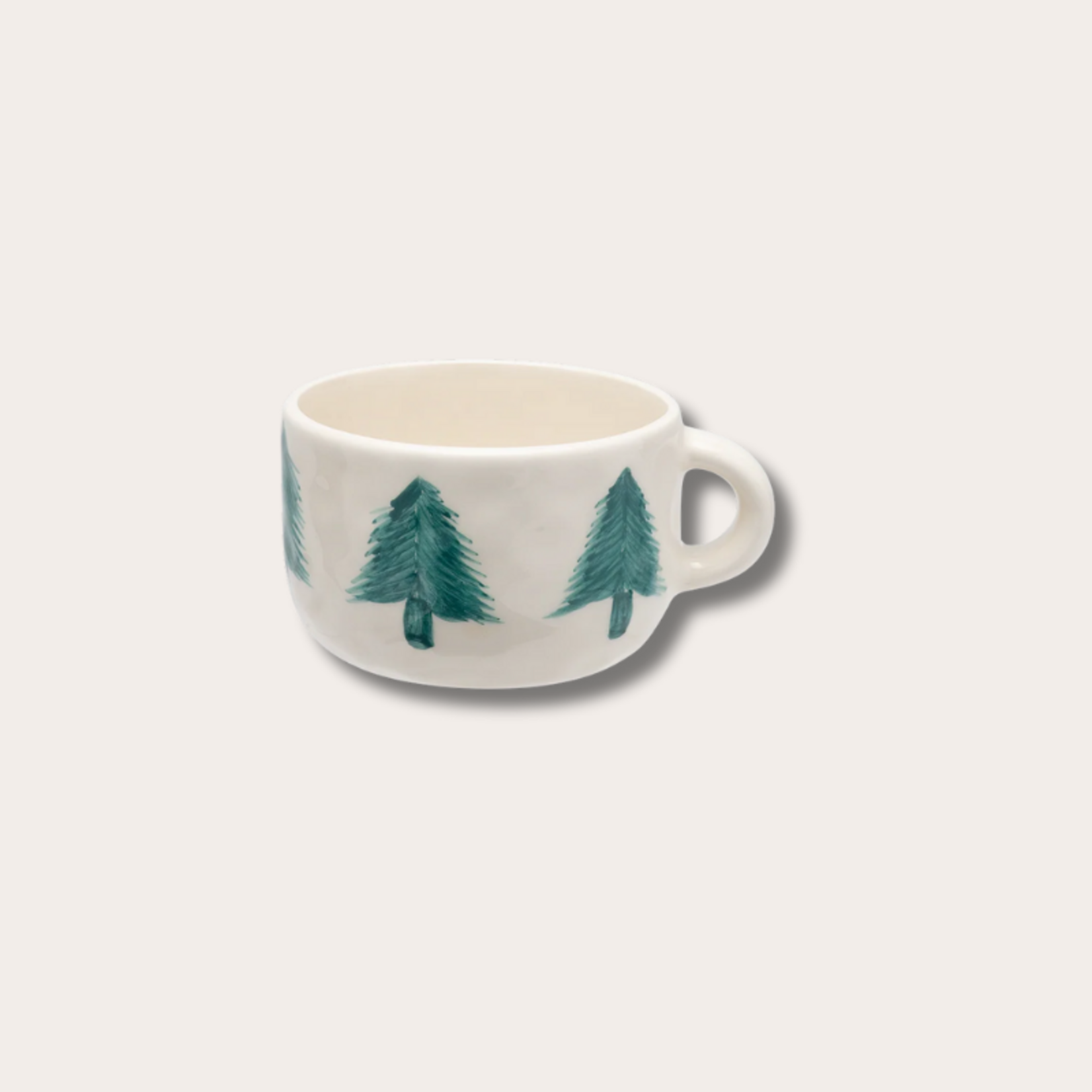 Anna+Nina Anna+Nina - Cappuccino mug - Christmas forest