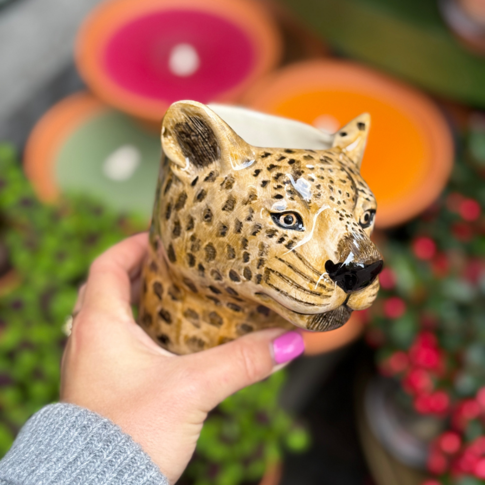 Luipaard pot - groot