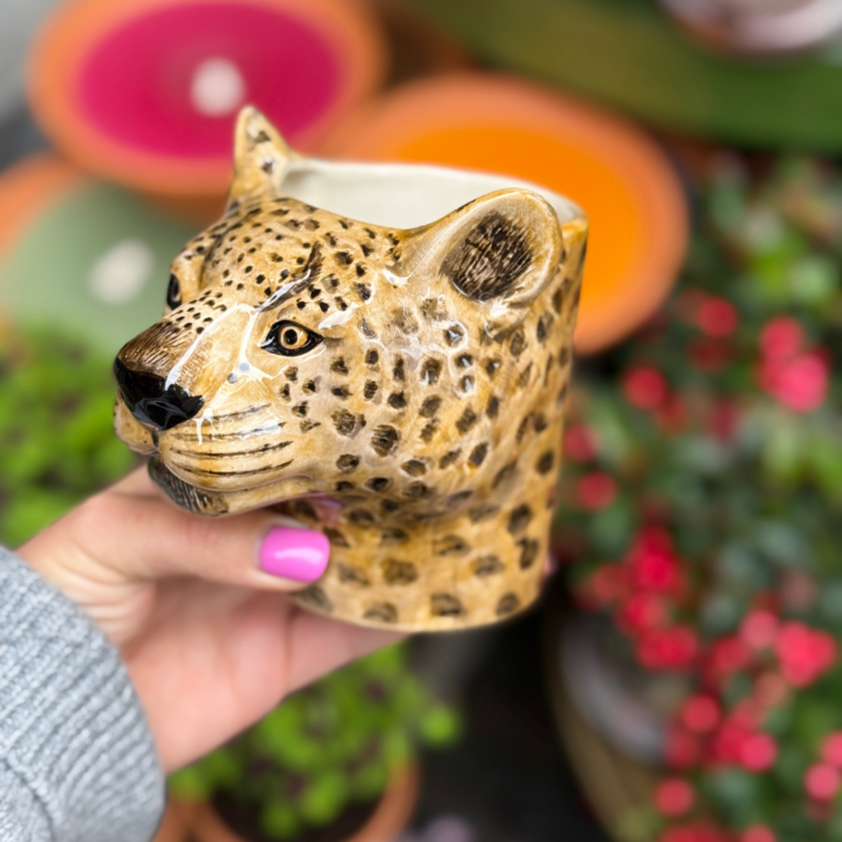 Luipaard pot - groot