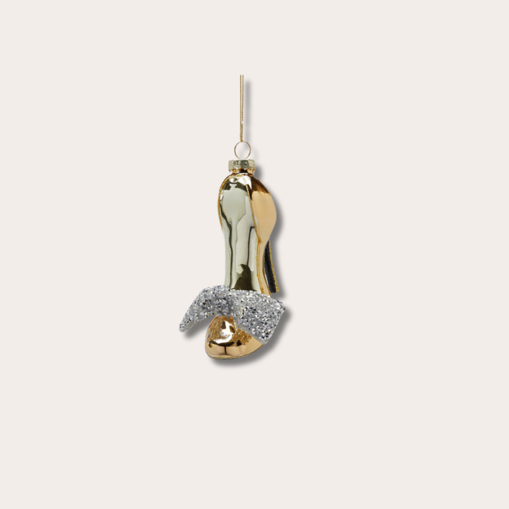 Kerstornament - Hakje - Goud