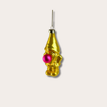 Ornament - Kabouter - Geel met roze Ornament - Kabouter - Geel met roze