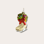 Ornament - Schaatsen - Beige