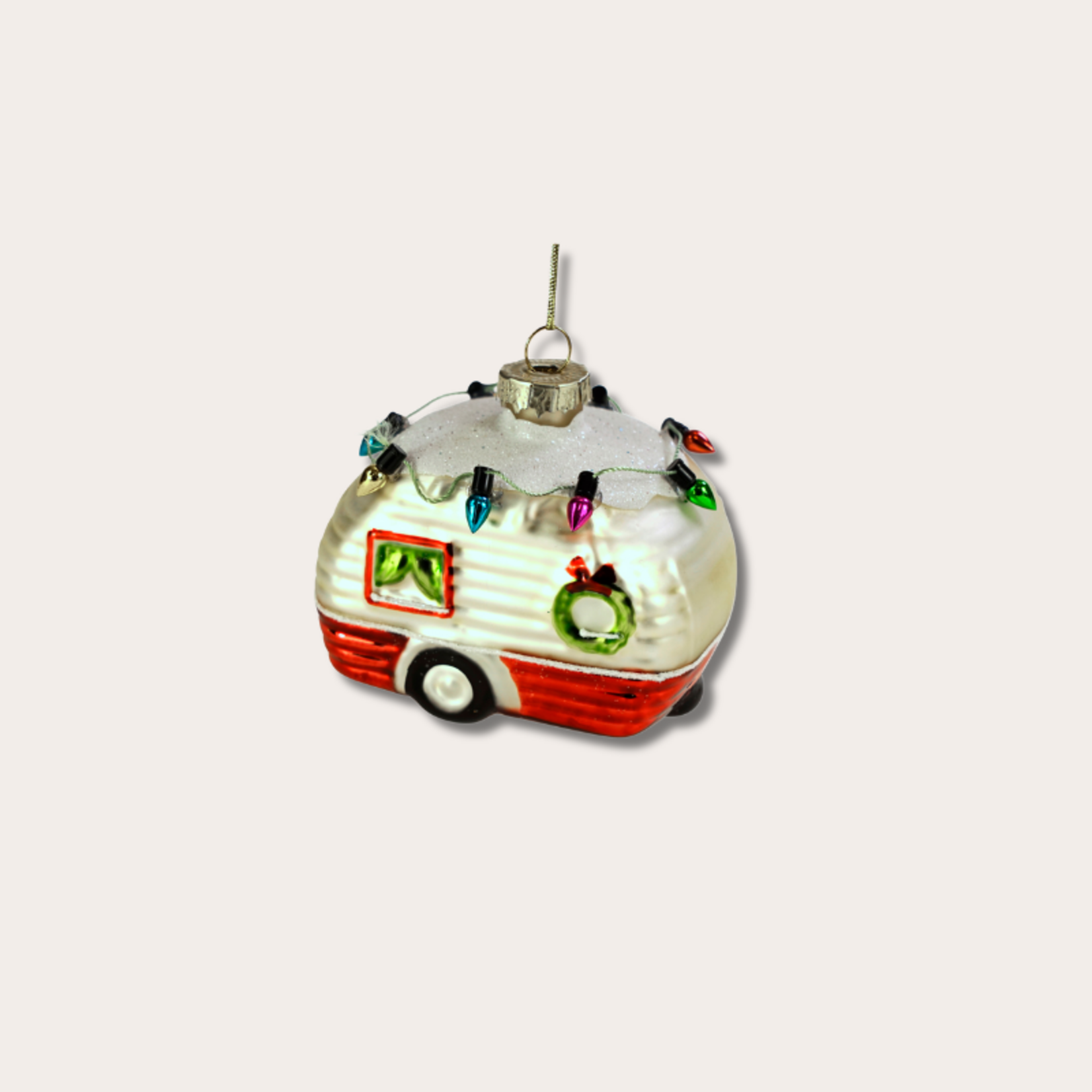 Ornament - Caravan - Rood