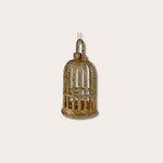 Ornament - Vogelkooi - Goud
