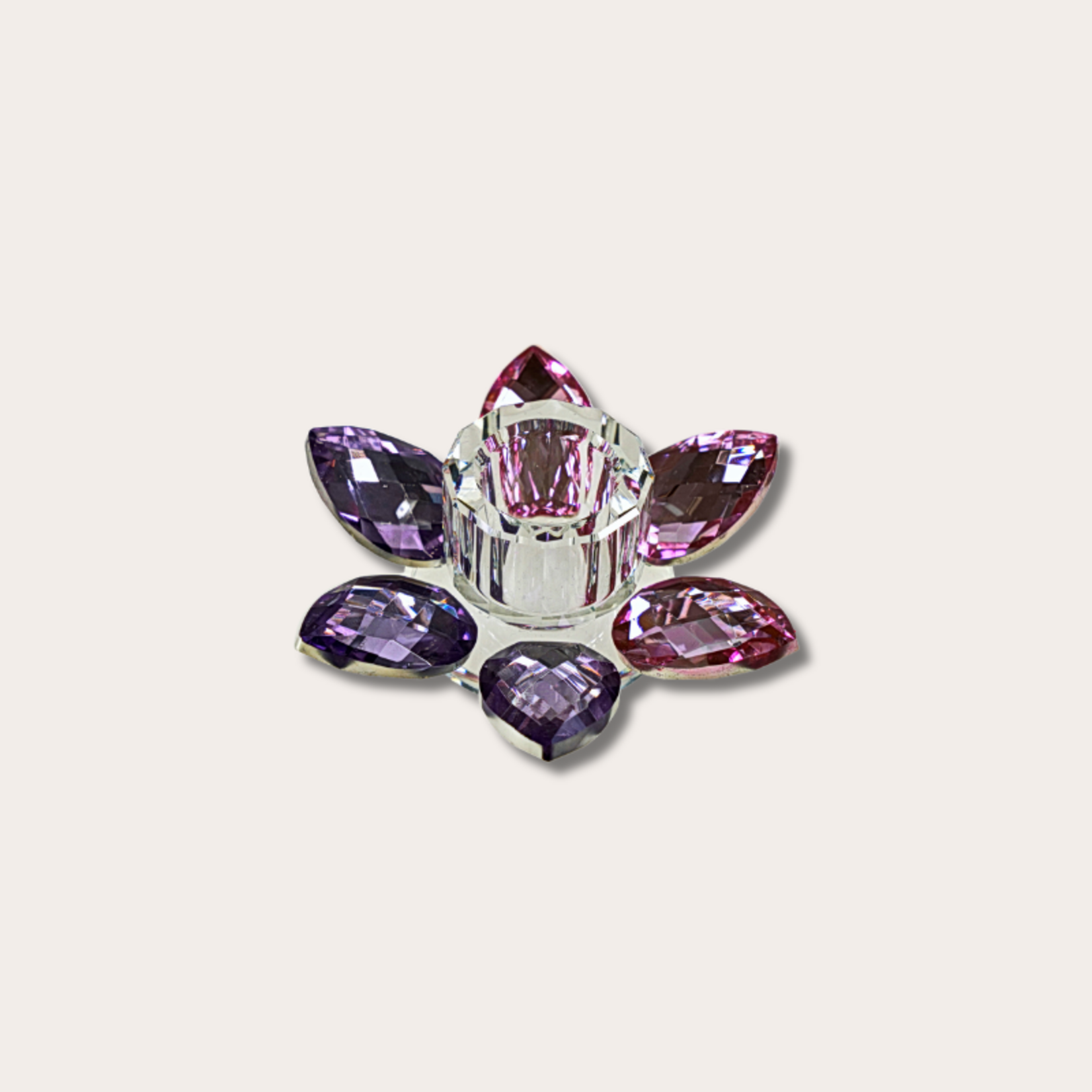 Kandelaar - Lotus - Paars