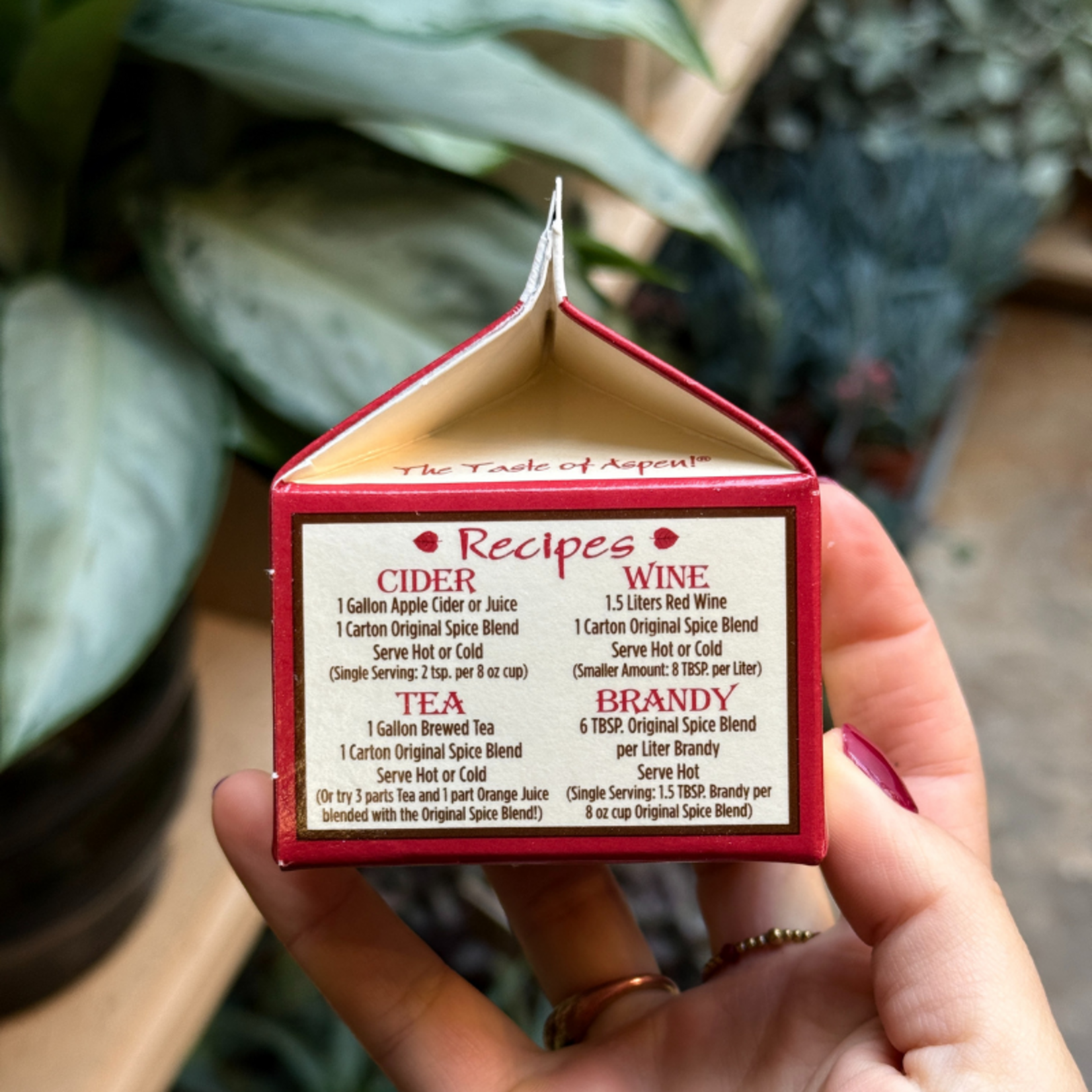 Aspen spices