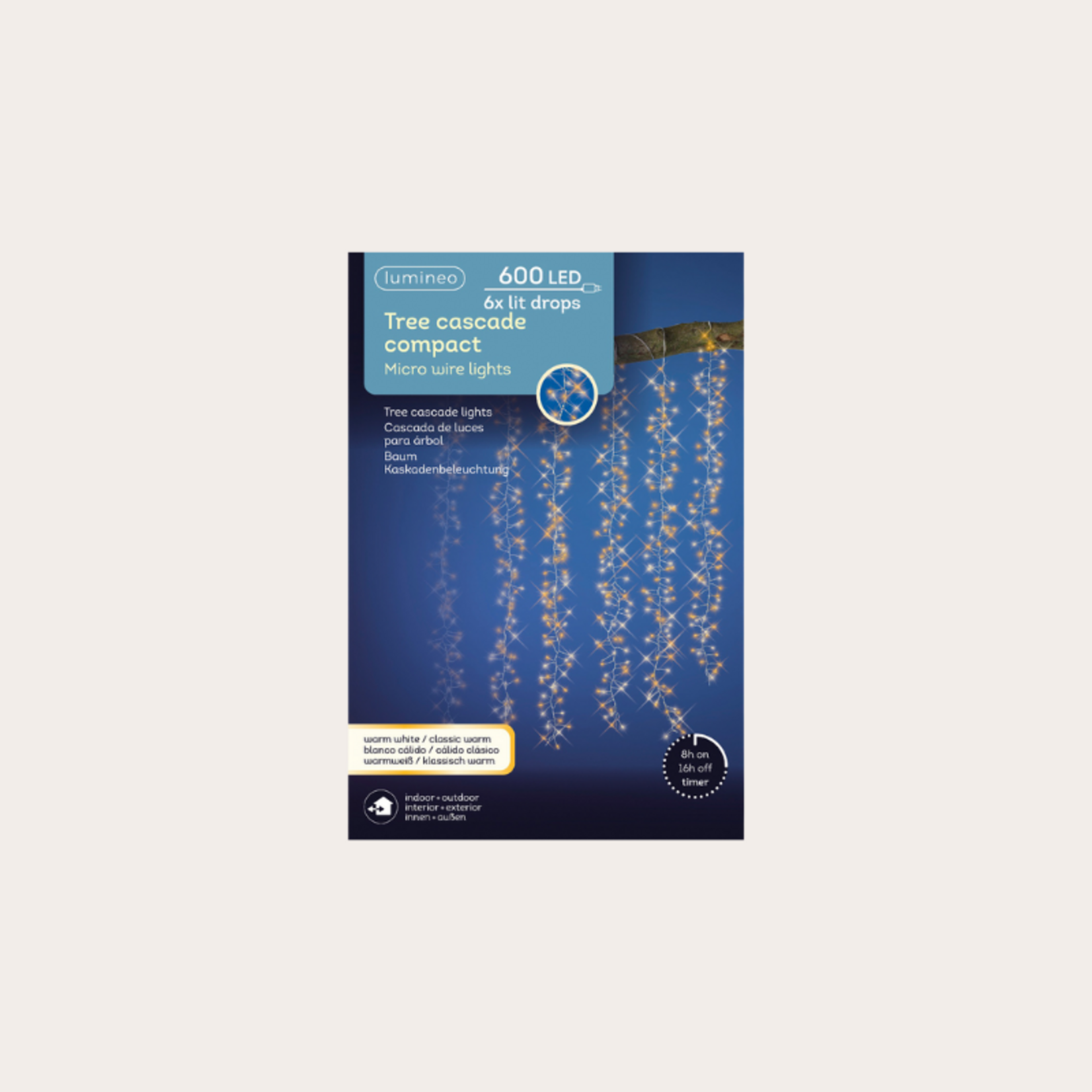 Kerstboomverlichting - Frosty - Warm wit