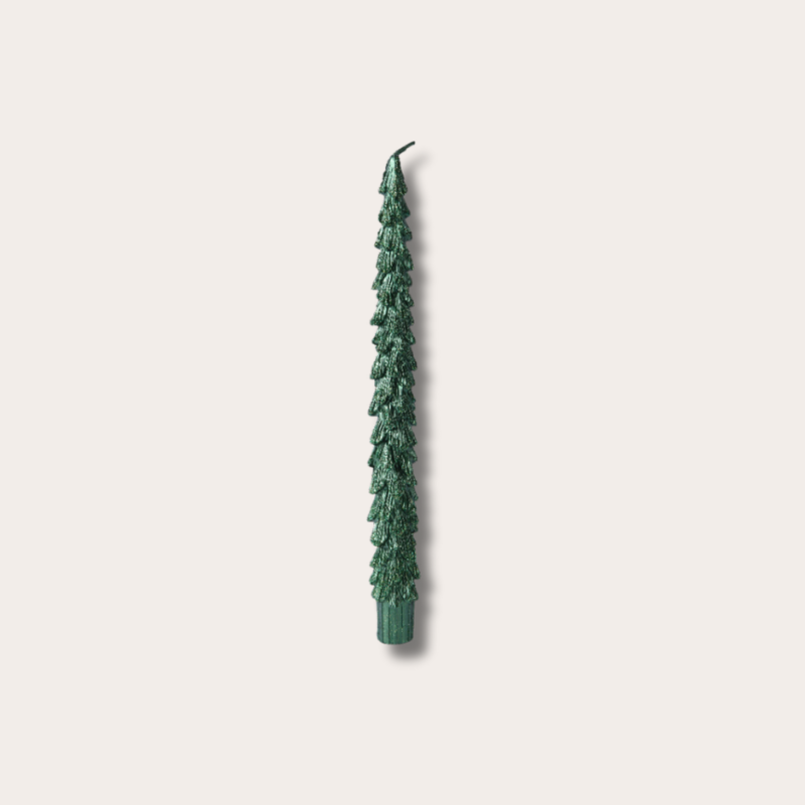 Kaars - Joy - Groen/glitter