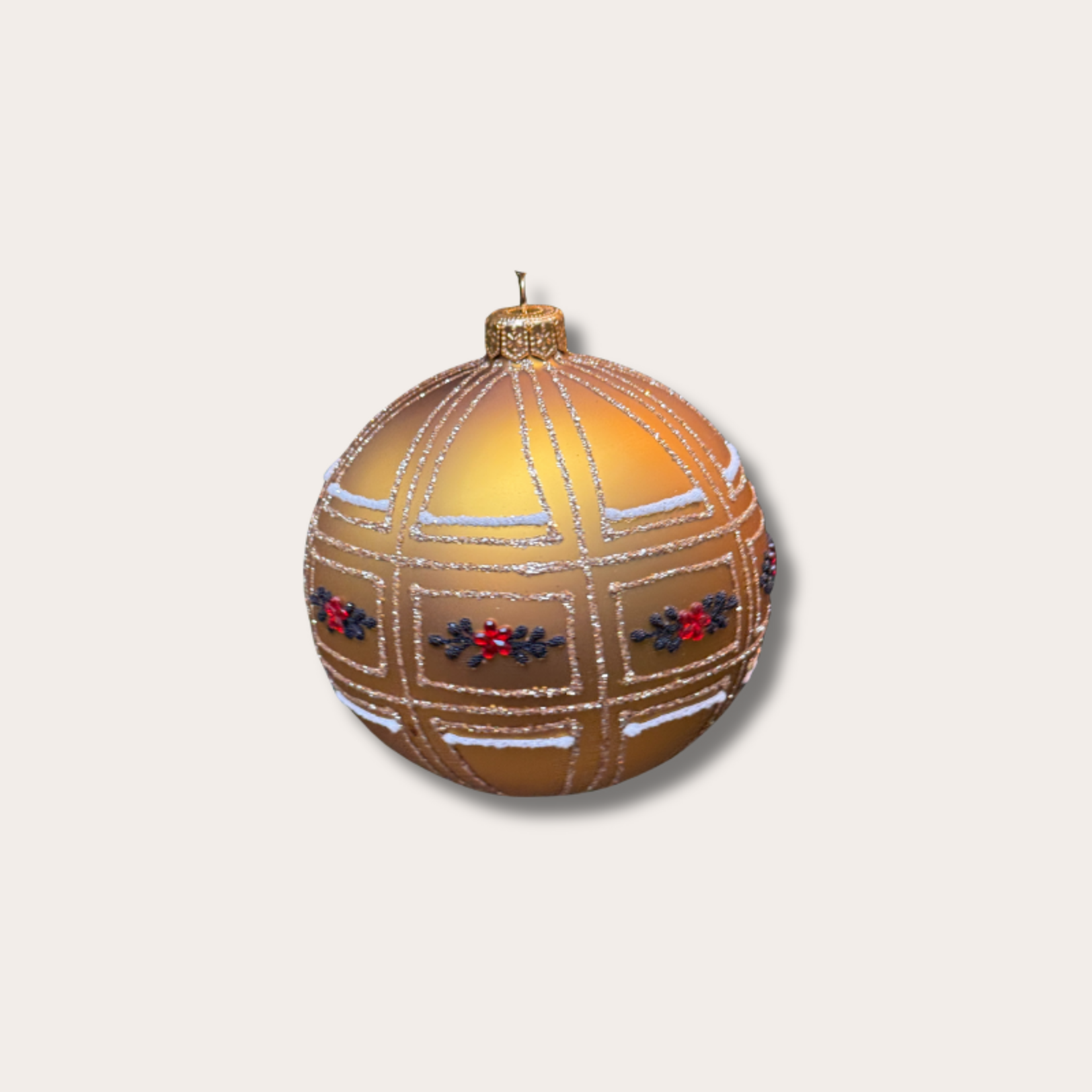 Kerstbal - Joy - Goud - Mistletoe