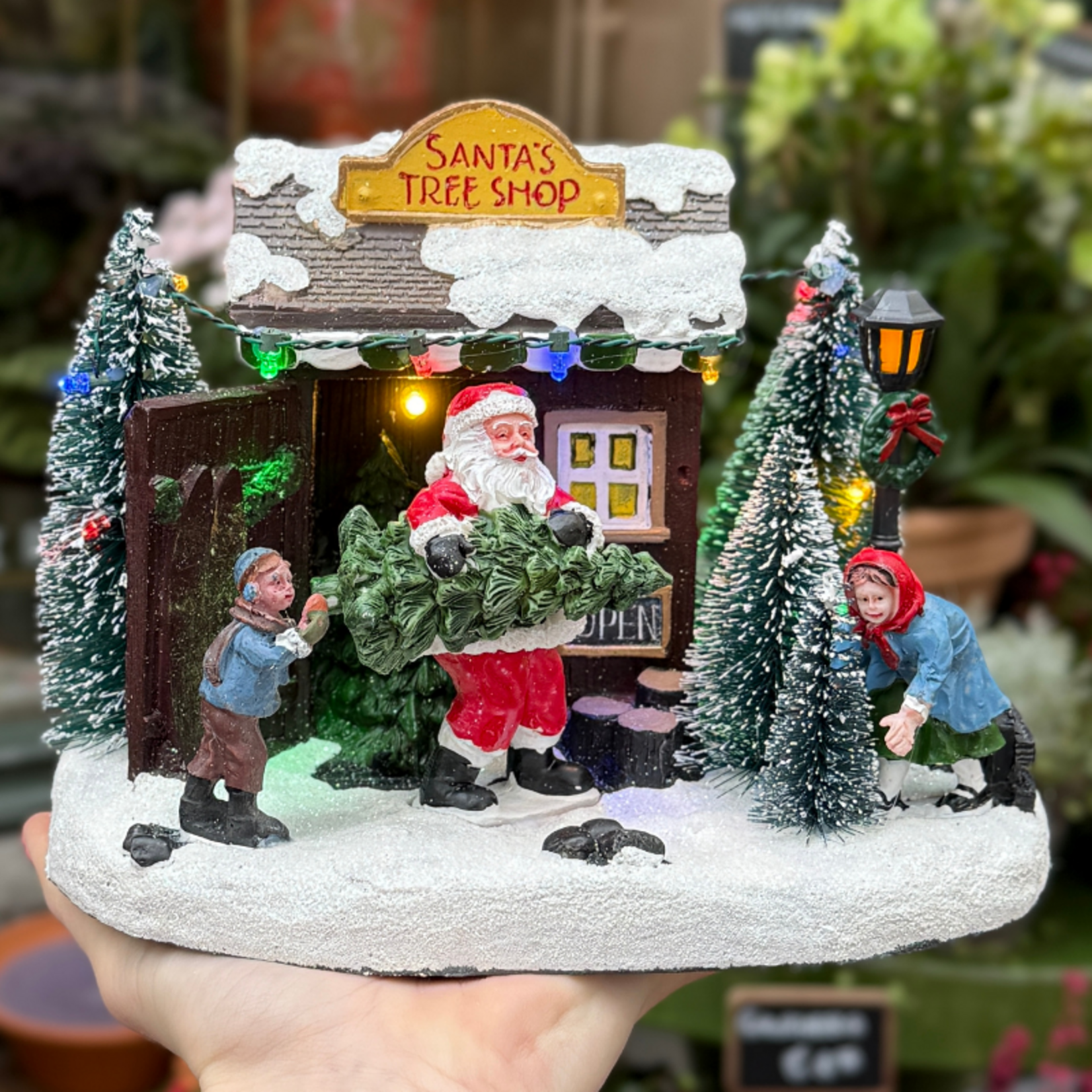 Kerst decoratie - Santa's tree shop