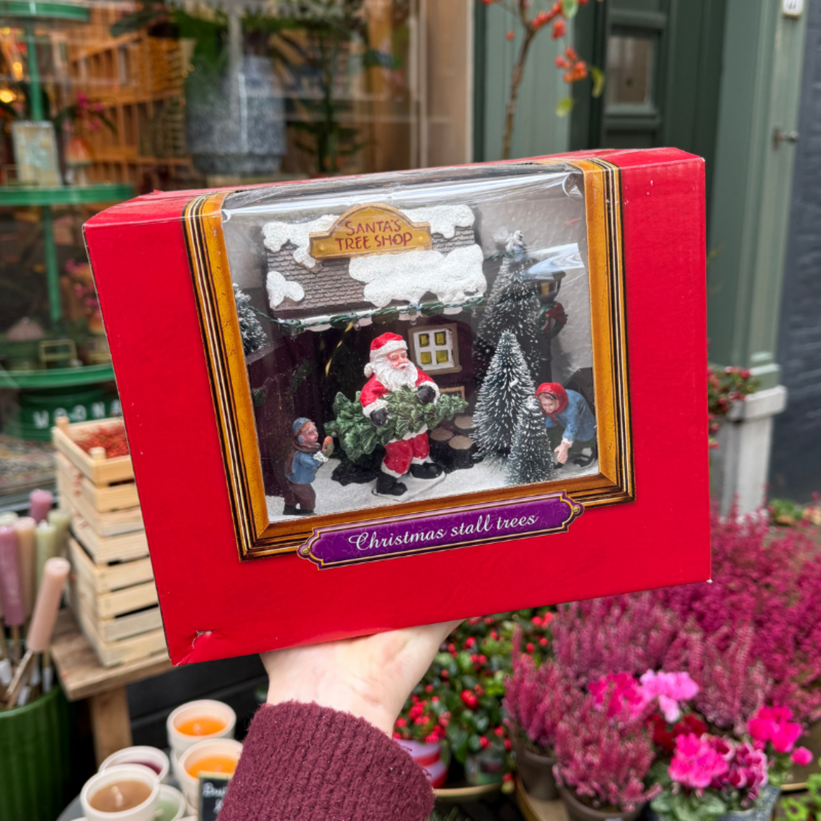 Kerst decoratie - Santa's tree shop