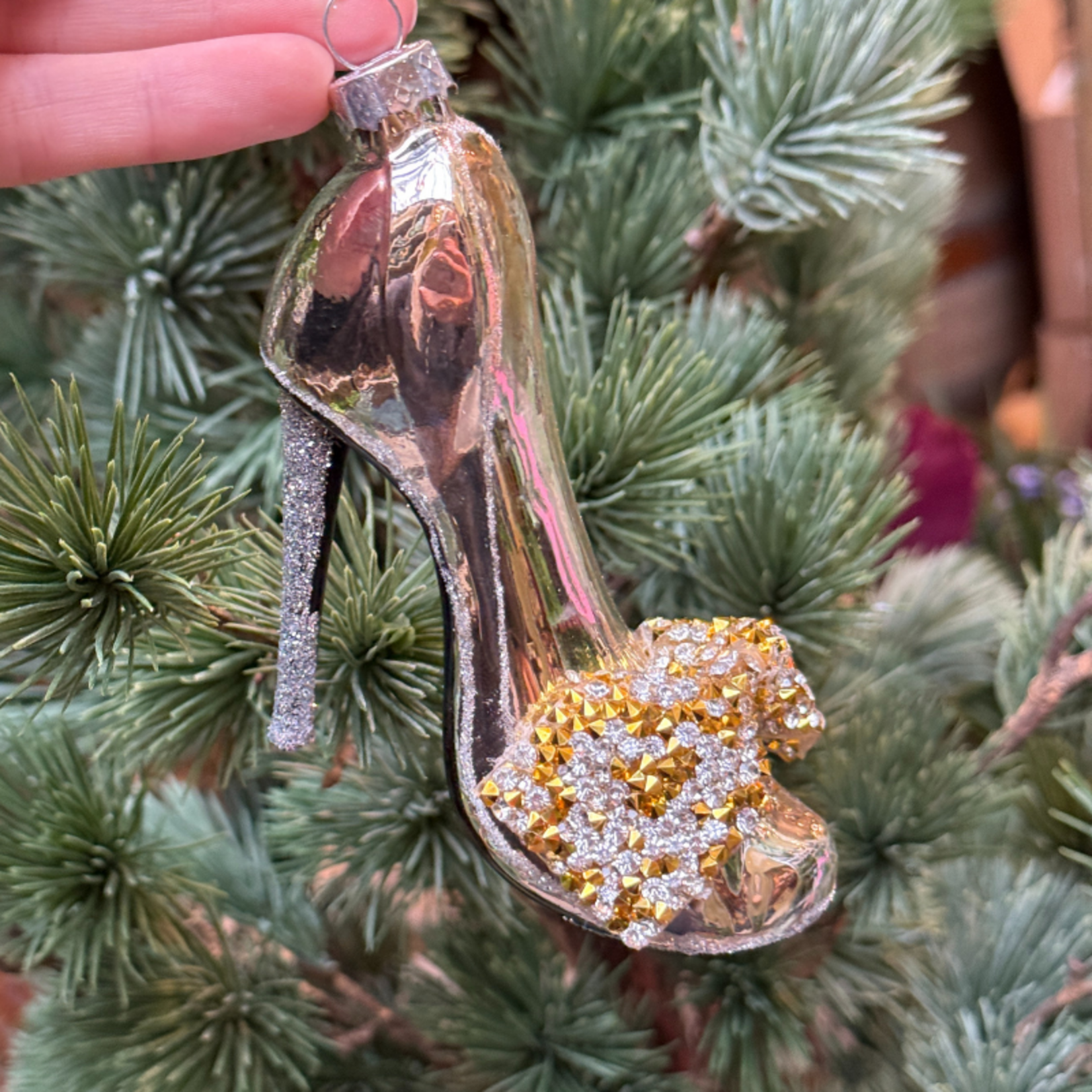 Kerstornament - Hakje - Zilver