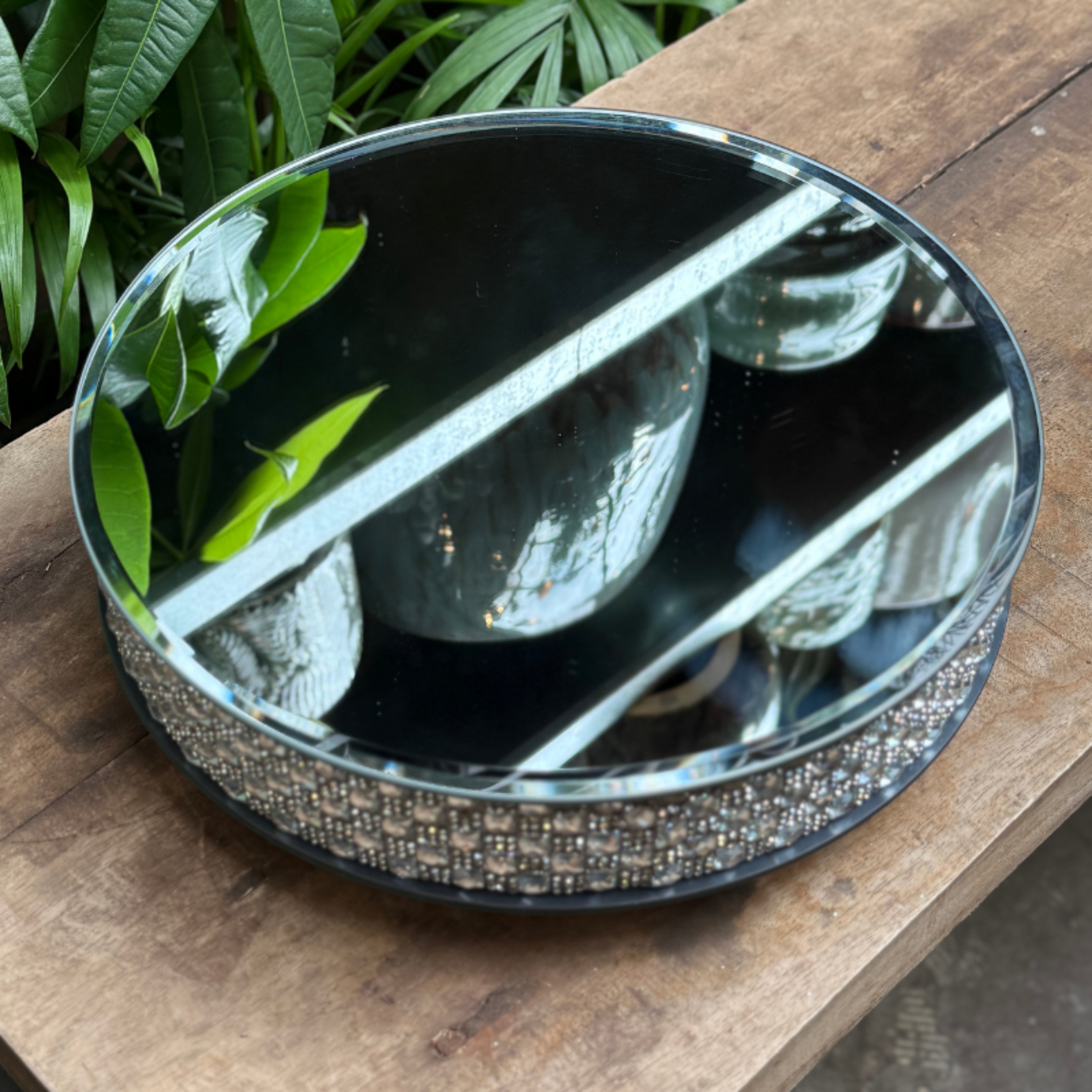 Spiegelplateau - Rond - Zilver