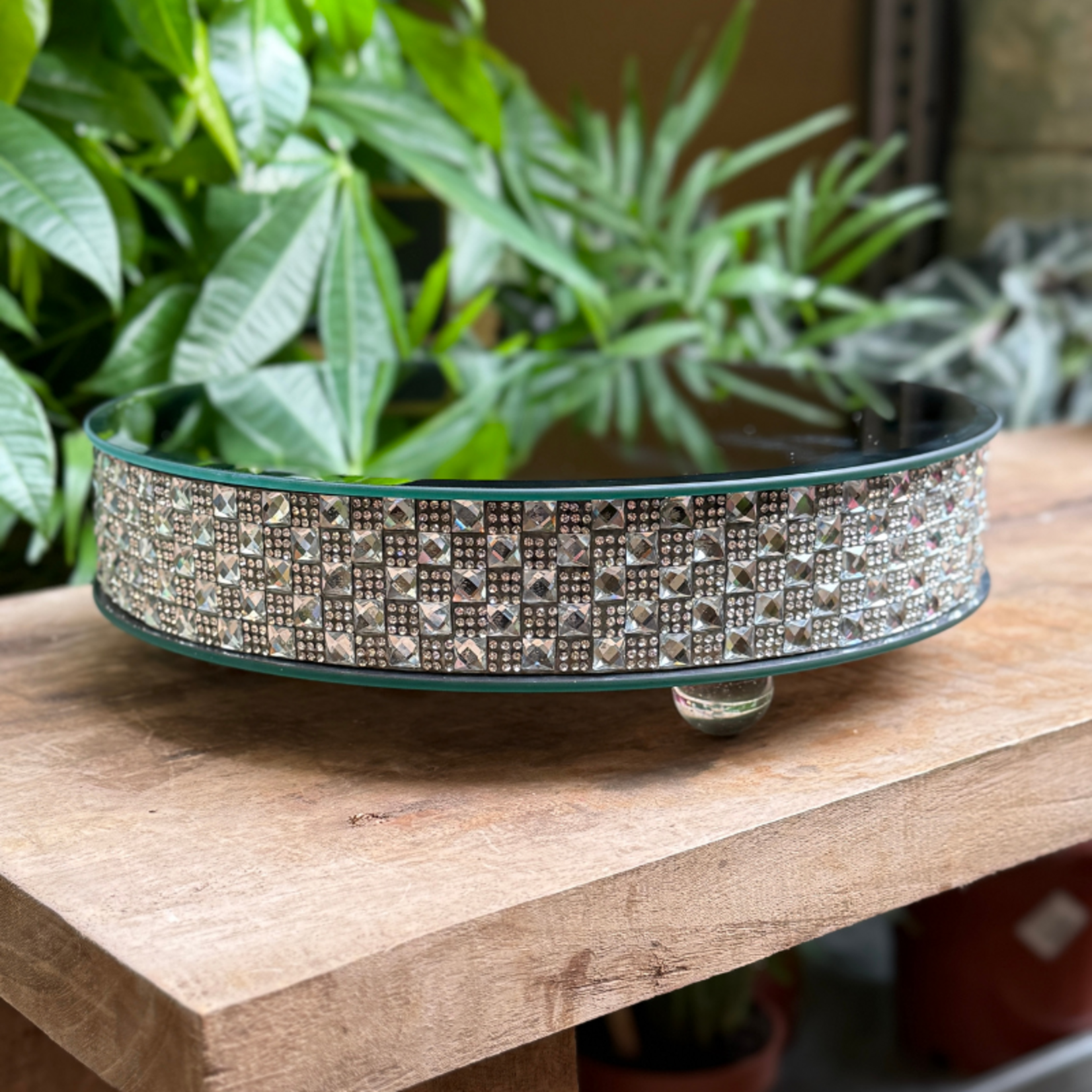 Spiegelplateau - Rond - Zilver