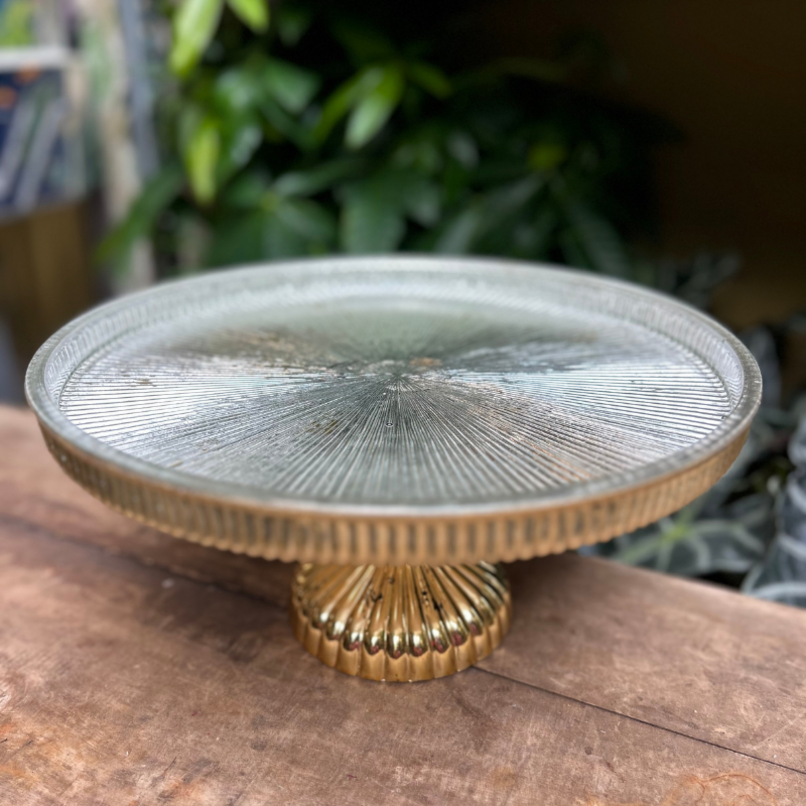 Etagere - lovi, antiek zilver M