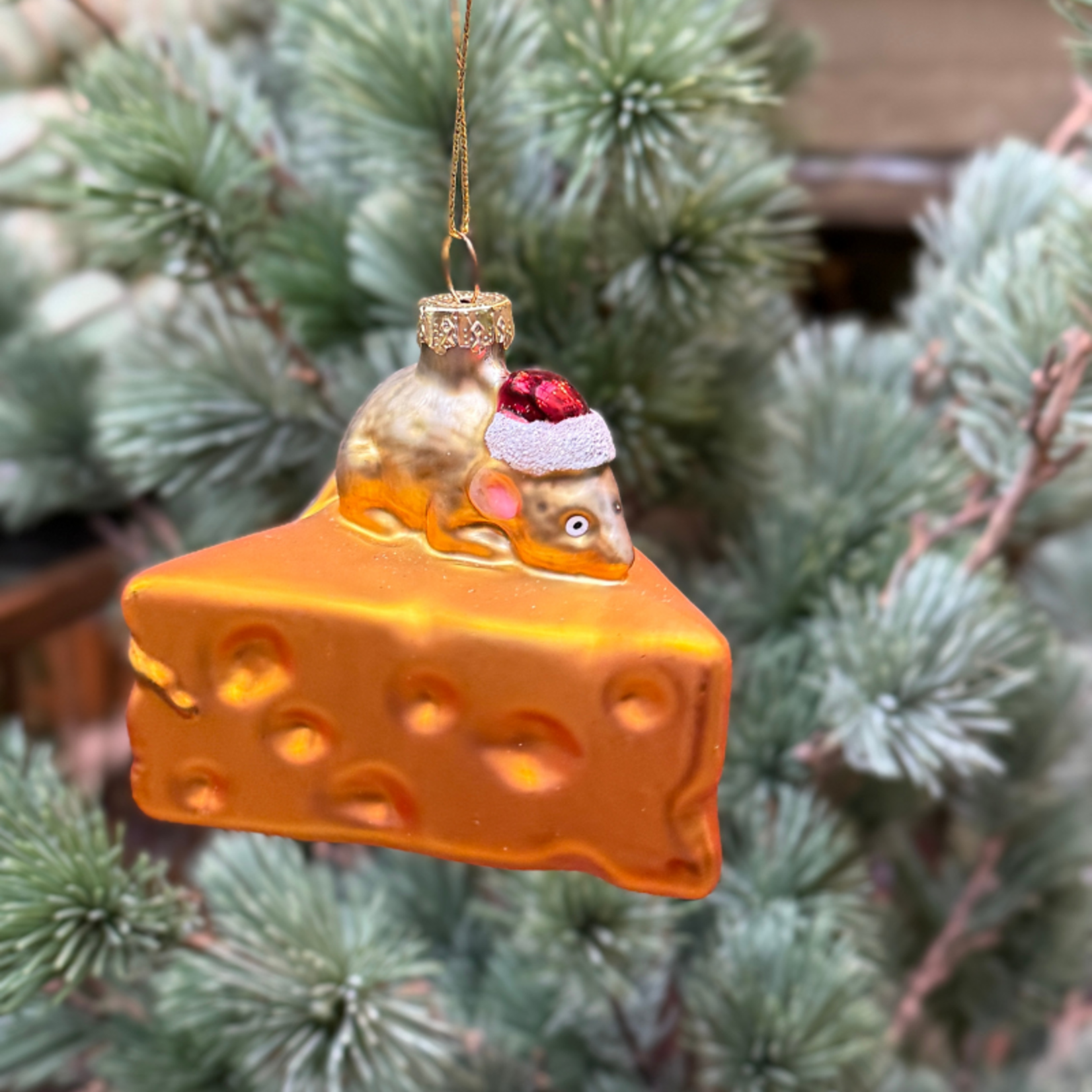 Ornament - Kaas - Geel