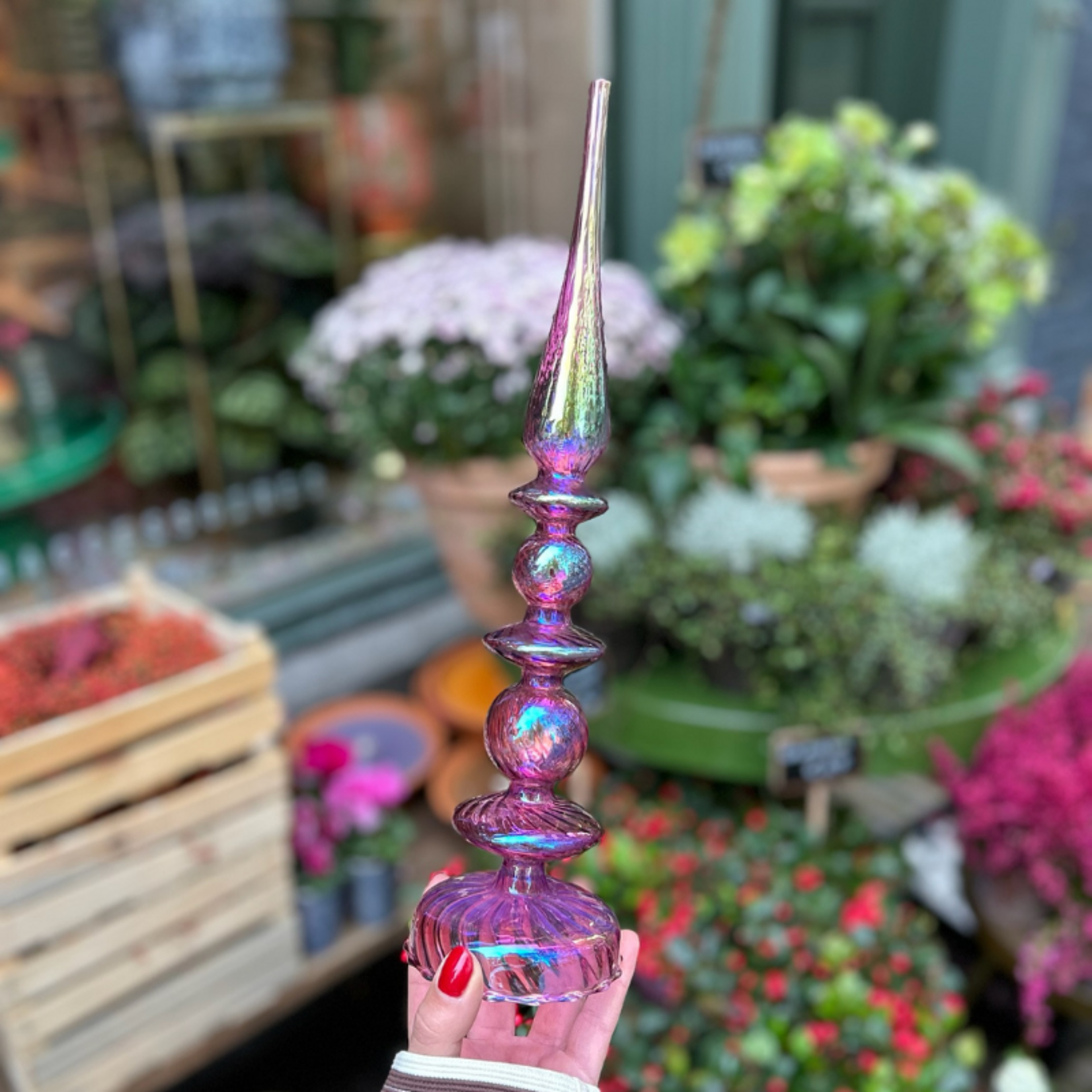 Decoratie kerstboom - Glas - Blush