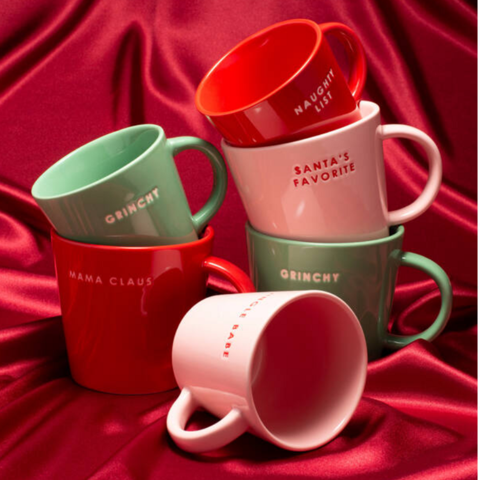 Vondels Cappuccino mug - jingle babe - pink