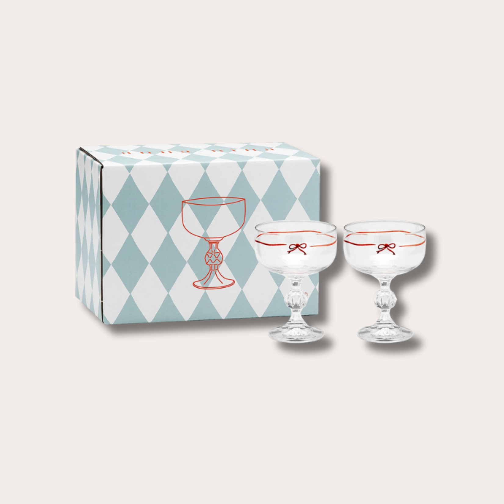 Anna+Nina Anna+Nina - Bistro Cocktail Glass - Set of 2