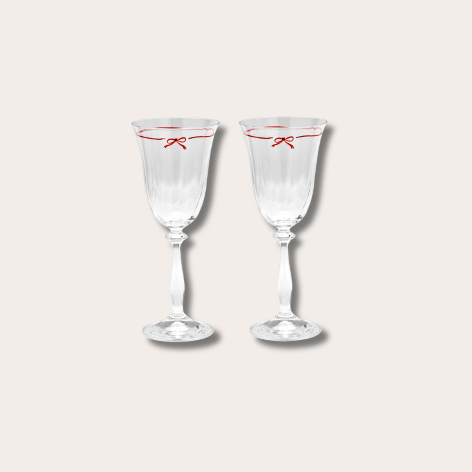 Anna+Nina Anna+Nina - Bistro Optic Wine Glass - Set of 2