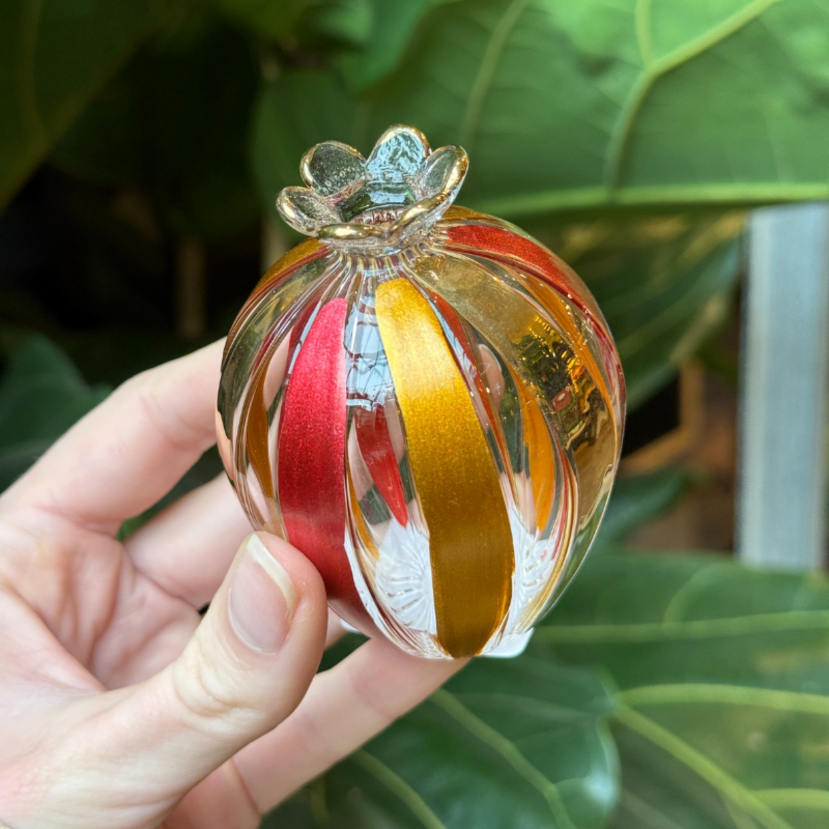 Vaasje Granaatappel GV S - rood, brons