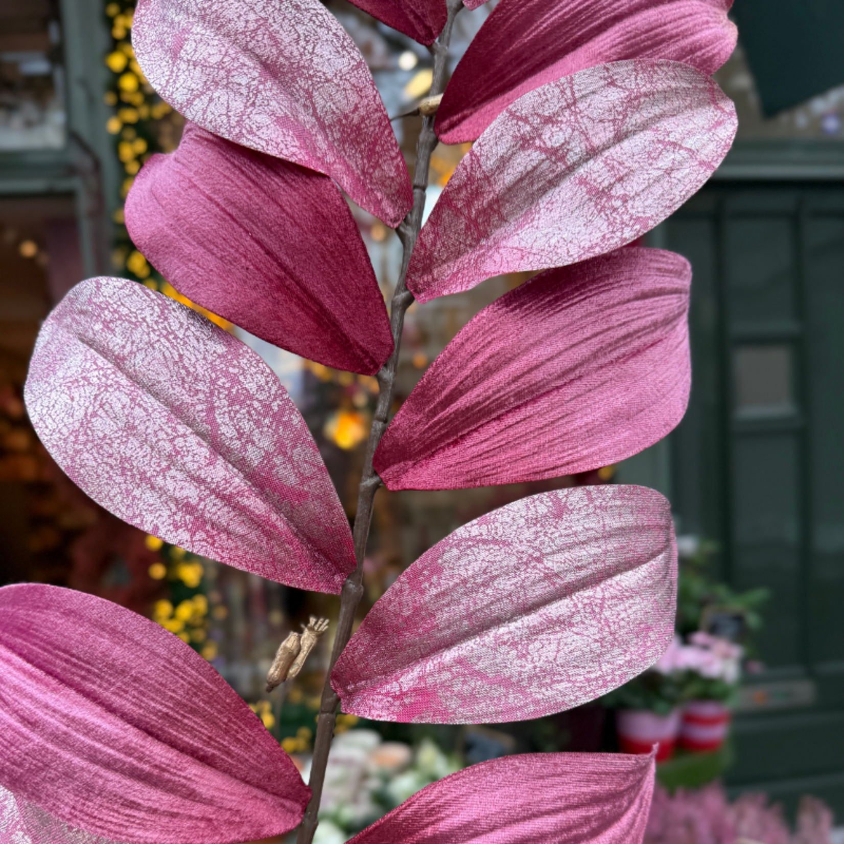 Zijden bloem - Zamifolia - Roze