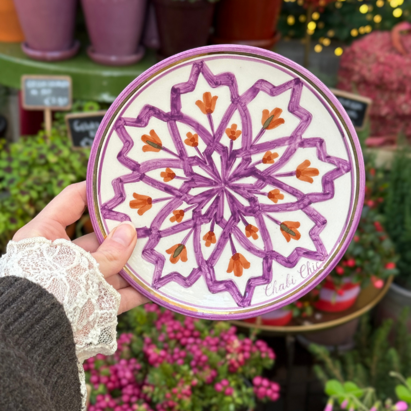 Chabi Chic Chabi Chic - bord - lila marsala