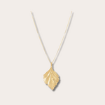 Lange ketting met blad