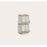 Rek Fien 2 laags - goud