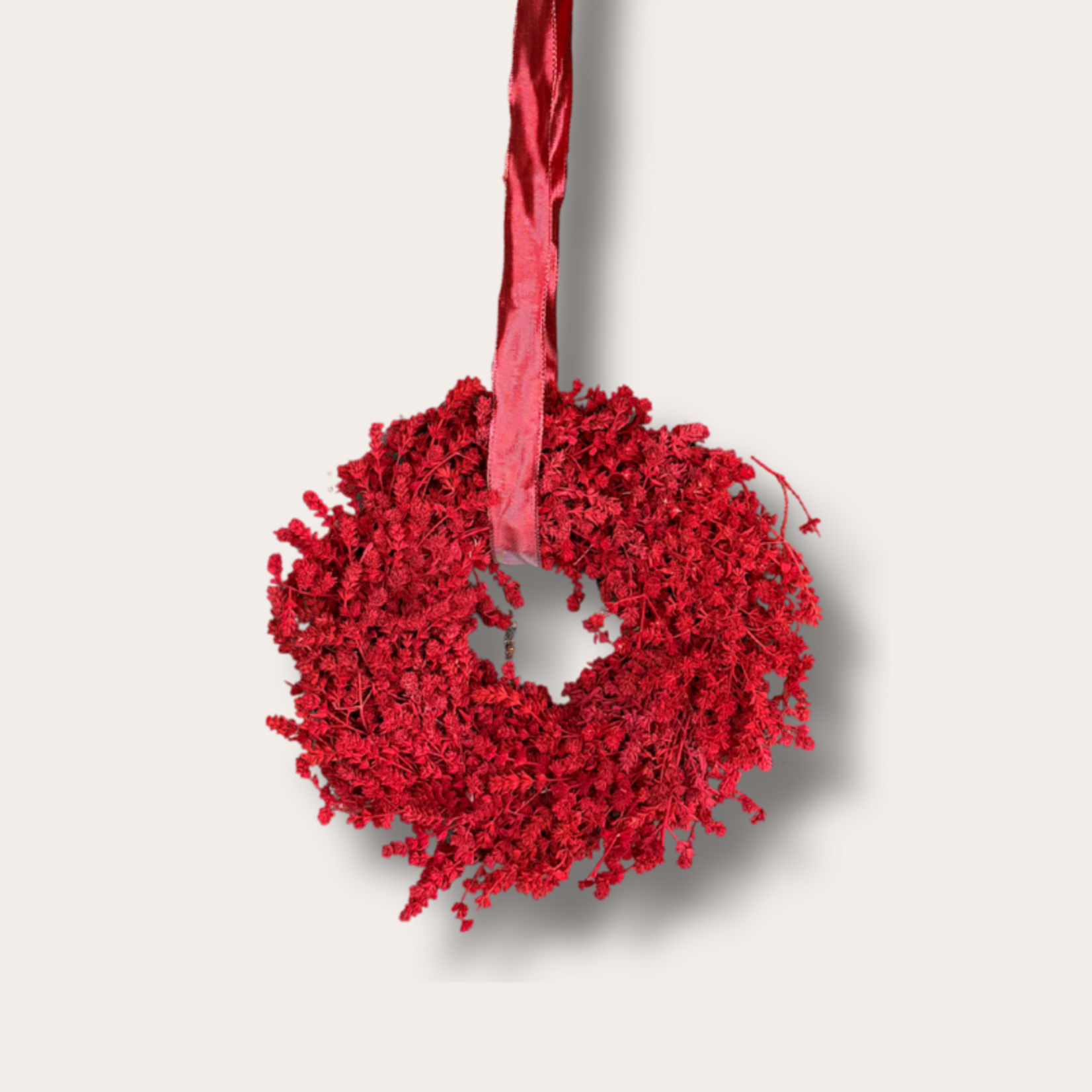 Krans - Leinenkruid - bordeaux M