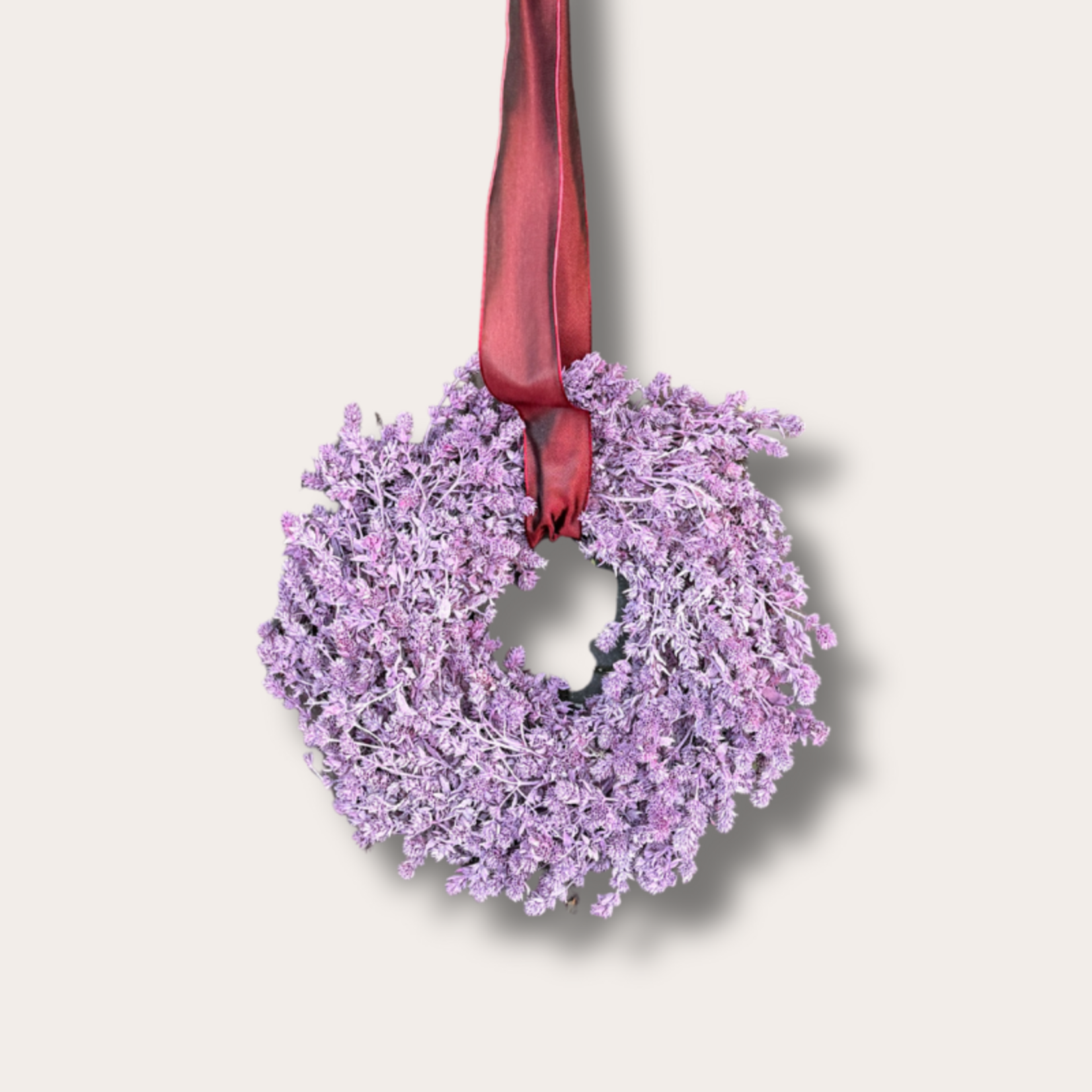 Krans - Leinenkruid - metallic berry M