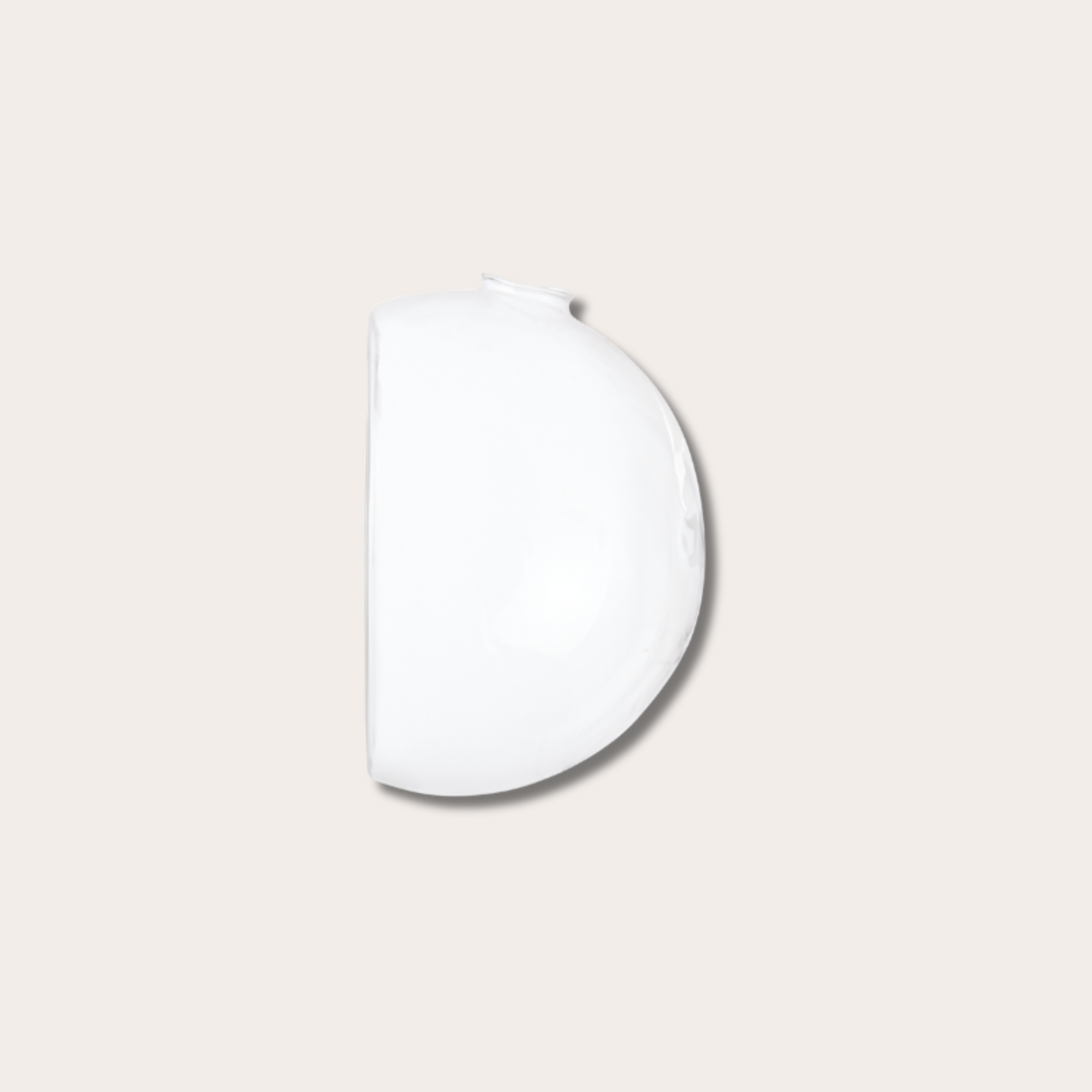 Wandvaasjes van glas - rond, bol