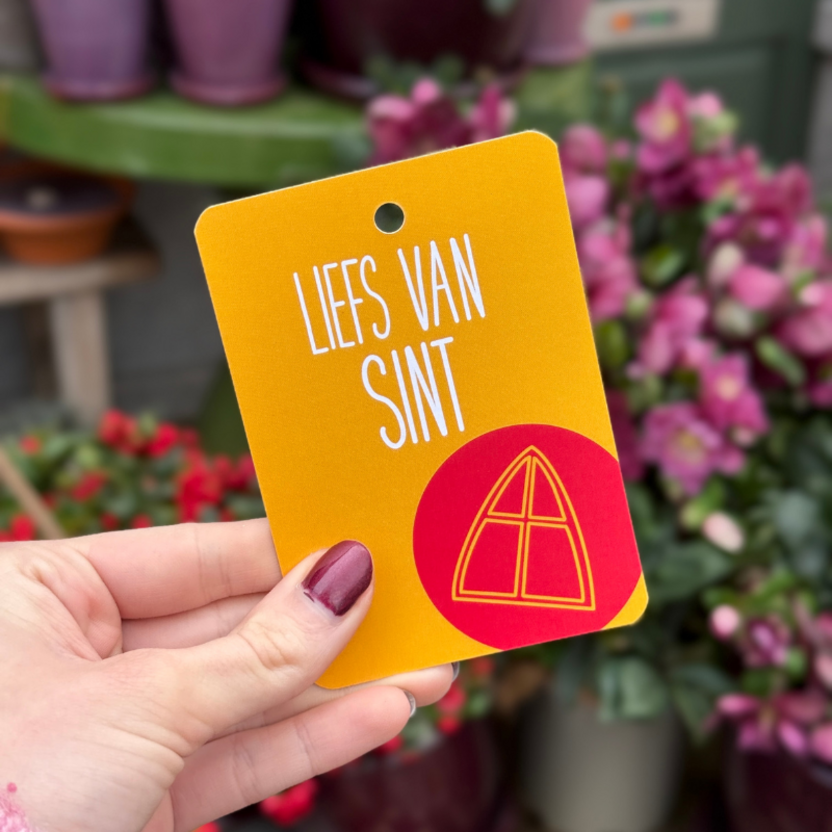 Kaart klein - Liefs van sint