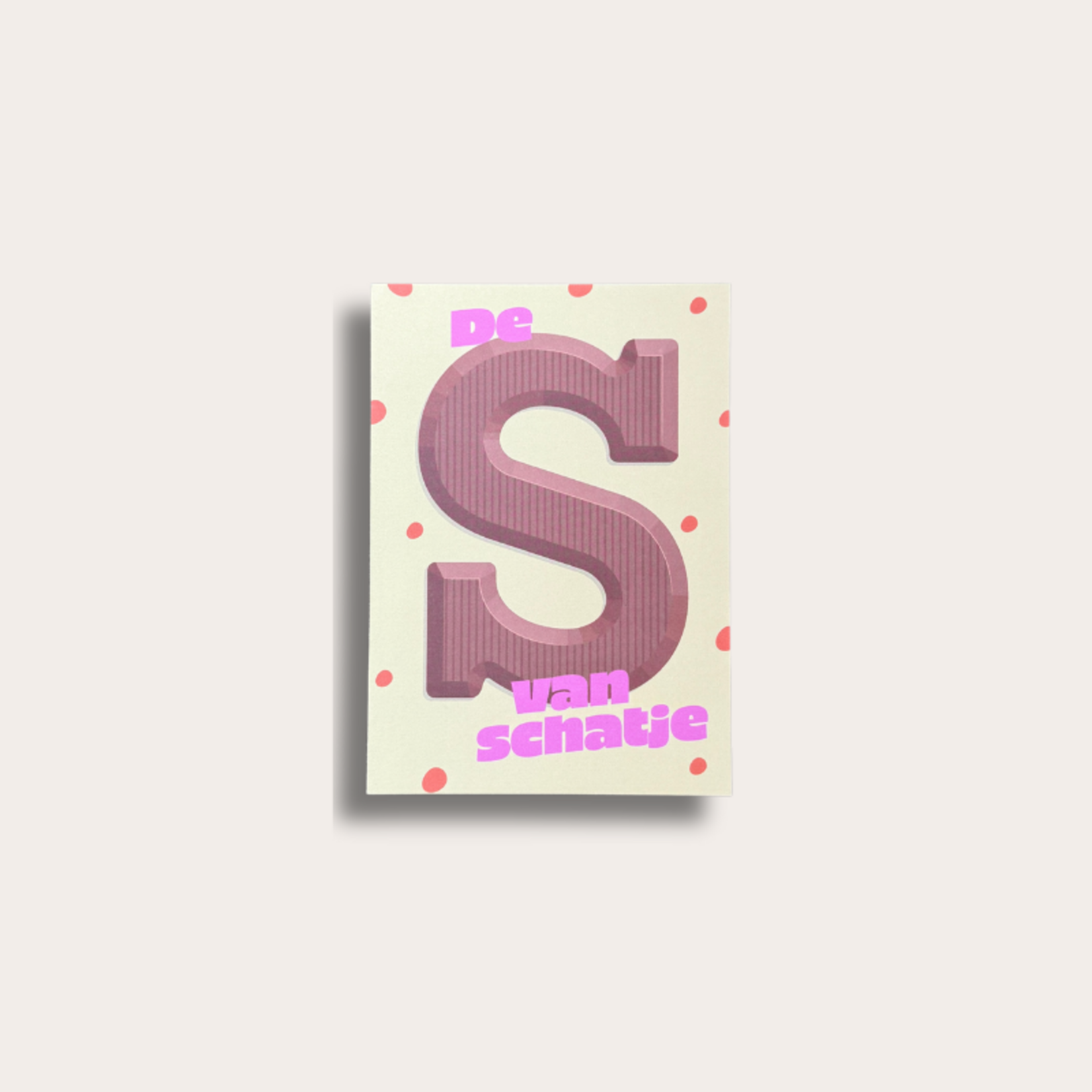 Kaart - De s van schatje