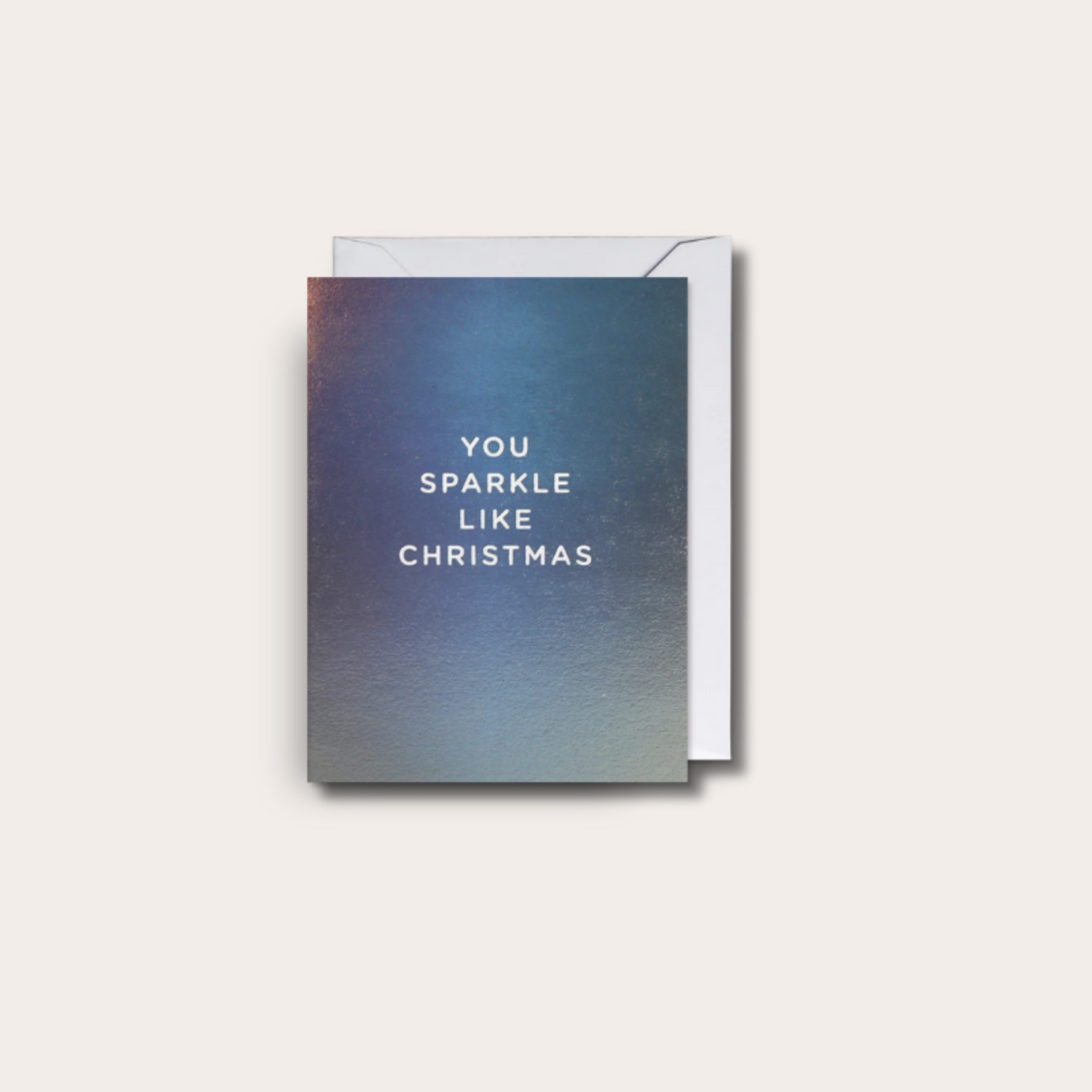 Kaart - You sparkle like christmas