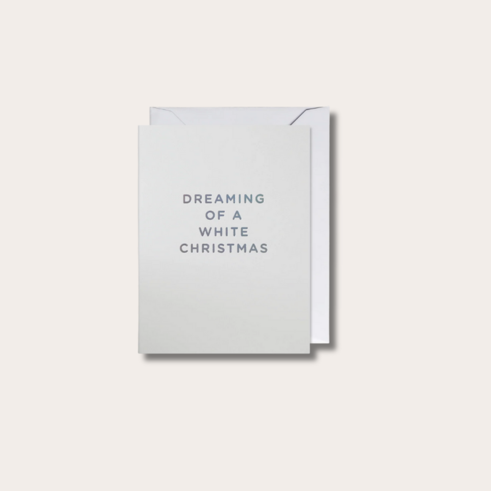 Kaart - Dreaming of a white christmas