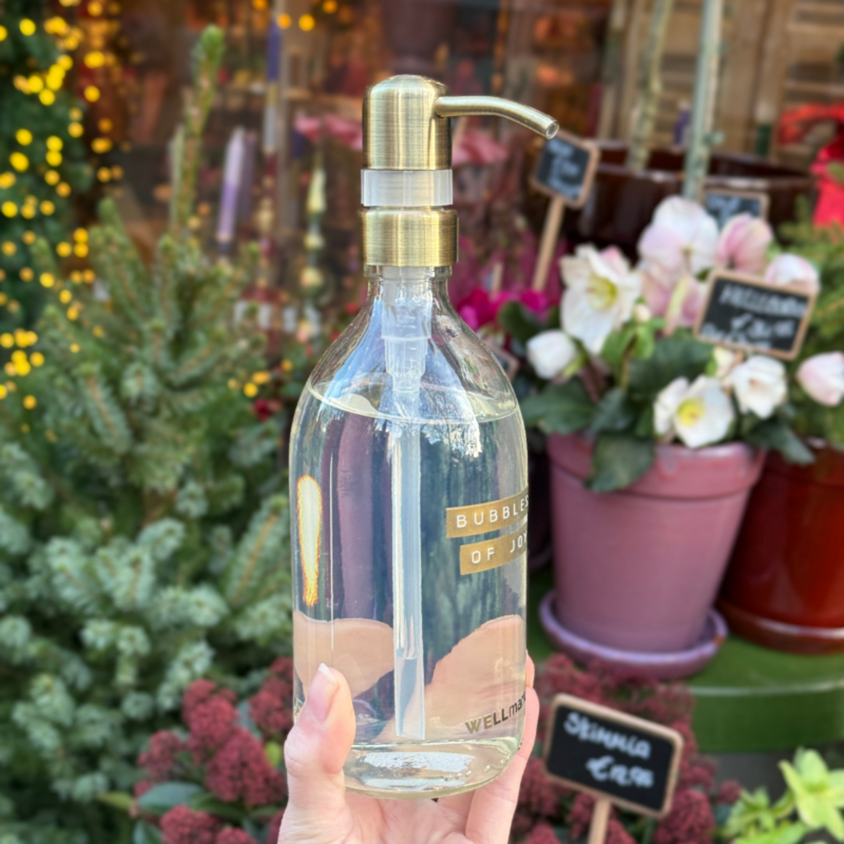 Handzeep - Bubbles of joy, transparant 500 ml