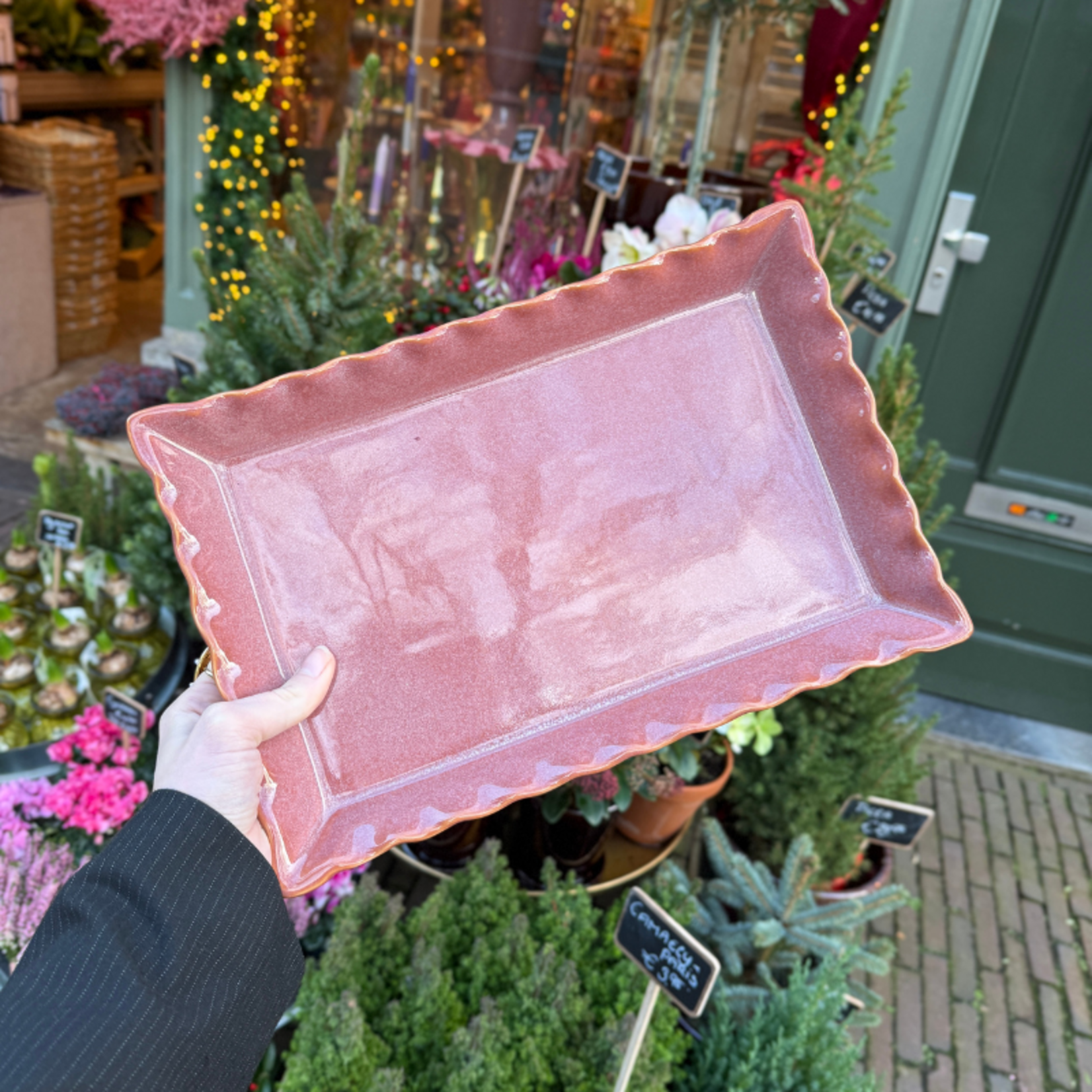 Serveerschaal Moris - Marron Glacé S