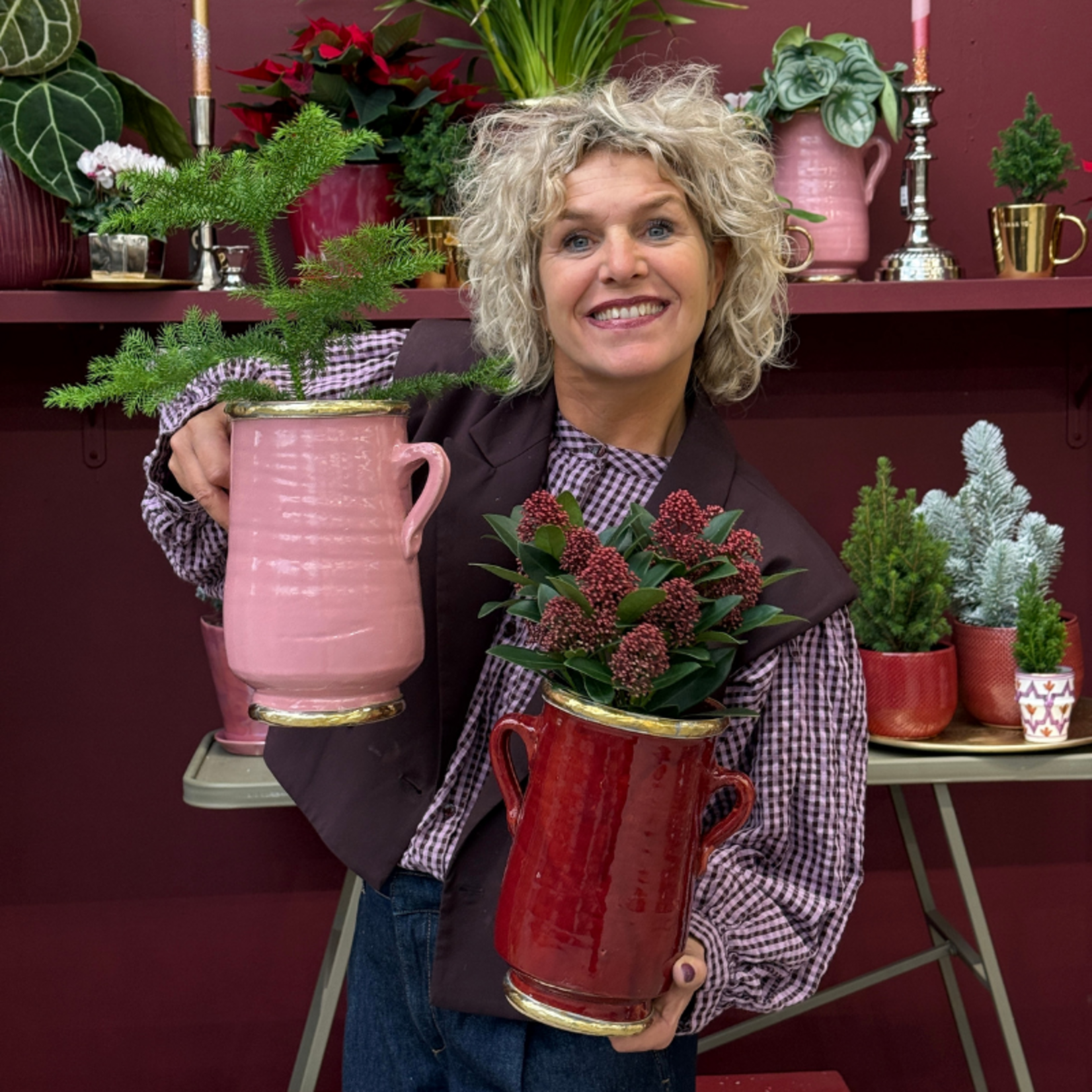 Tamegroute - Wijnkoeler - licht roze